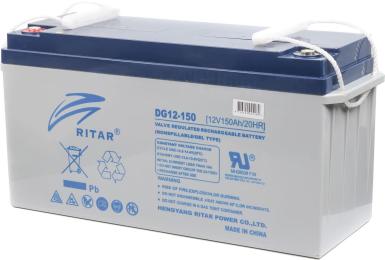 Акумуляторна батарея для ДБЖ Ritar GEL 12 V / 150 А*ч (DG12-150)