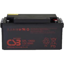 Акумуляторна батарея для ДБЖ CSB AGM VRLA 12 V / 65 А*ч (GPL12650)