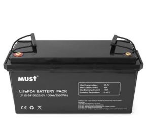 Акумуляторна батарея для ДБЖ Must LiFePO4 25.6 V / 100 А*ч (LP15-24100)