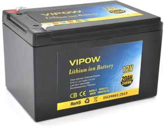 Акумуляторна батарея для ДБЖ Vipow Li-Ion 12 V / 20 А*ч (VP-12200LI)