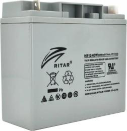 Акумуляторна батарея для ДБЖ Ritar AGM VRLA 12 V / 17 А*ч (HR1260W)