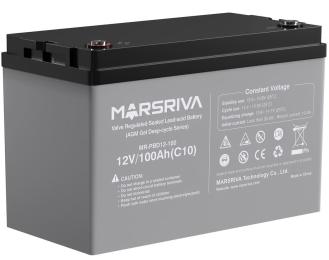 Акумуляторна батарея для ДБЖ Marsriva GEL 12 V / 100 А*ч (MR-PBD12-100)