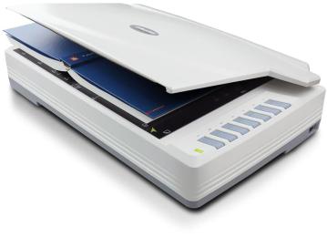 Сканер А3 Plustek OpticPro A320E (800x800 dpi, 48 bit, 7,7 стор/хв, планшетний, сірий)