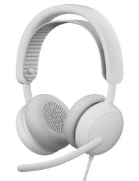 Гарнітура Logitech ZONE Wired 2 USB Headset White (981-001621)