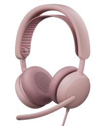 Гарнітура Logitech ZONE Wired 2 USB Headset Rose (981-001620)