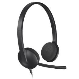 Комп'ютерна гарнітура Logitech H340 USB Graphite (981-000475)
