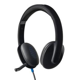 Комп'ютерна гарнітура Logitech H540 USB Black (981-000480)