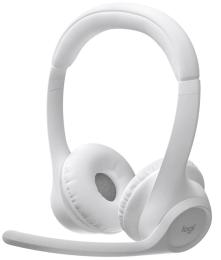 Гарнітура Logitech Zone 300 Wireless Bluetooth Headset Off-White (981-001417)