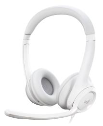 Гарнітура Logitech H390 USB Off-White (981-001286)