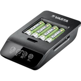 Зарядний пристрій Varta LCD Smart Plus CHARGER+4xAA 2100 mAh (57684101441)