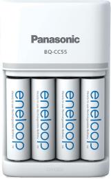 Зарядний пристрій Panasonic Smart-Quick Charger+Eneloop 4AA 2000 mAh NI-MH (K-KJ55MCD40E)