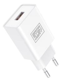 Зарядний пристрій Armorstandart AR02 (USB3.1A) White (ARM59714)