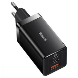 Зарядний пристрій Baseus GaN5 Pro 65W (2 Type-С+USB ) + Кабель Type-C to Type-C 100W (1m) black (CCGP120201)