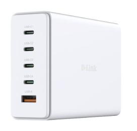 Зарядний пристрій D-Link DCF-241 240Вт GaN 4хUSB-С, 1xUSB-A (DCF-241)