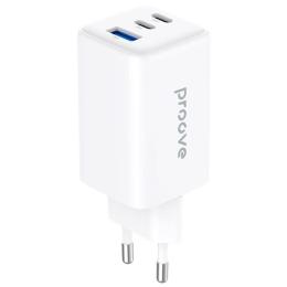 Зарядний пристрій Proove Pocket GaN 65W (2Type-C + USB) white (WCPG65121202)