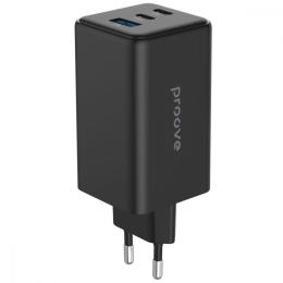 Зарядний пристрій Proove Pocket GaN Max 100W (2Type-C + USB) black (WCPG10012201)