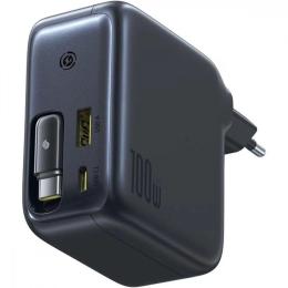 Зарядний пристрій Baseus EnerCore CJ11 Fast Charger 100W (2 Type-C + USB) black (E0120M00)