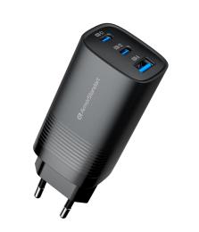 Зарядний пристрій Armorstandart Resolute Power ARP-721 67W GaN Black (ARM88384)