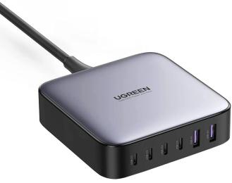 Зарядний пристрій Ugreen 6xUSB 200W GaN (4хUSB-C+2xUSB-A) CD271 (40914)