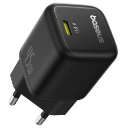 Зарядний пристрій Baseus PicoGo GaN Fast Charger 1C 45W EU Cosmic Black (P10176800123-00)