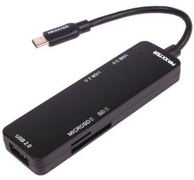 USB-Хаб Maxxter USB 3.0 Type-C HU3C-3PTF-01 (HU3C-3PTF-01)