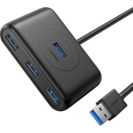 USB-Хаб Ugreen USB 3.2 Type A -> 4xUSB 3.2 0.5м (20290)