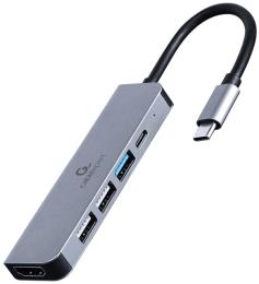 USB-Хаб Cablexpert A-CM-COMBO5-03, USB Type-C 5-в-1 (A-CM-COMBO5-03)