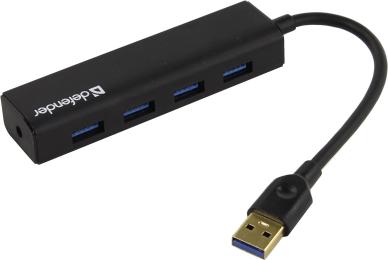 USB-Хаб Defender USB Hub Quadro Express USB3.0, 4 порта (83204)