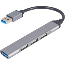 USB-Хаб Gembird USB-A на 4x-USB (UHB-U3P1U2P3-02)