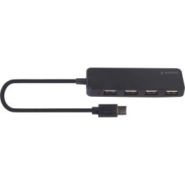 USB-Хаб Gembird Type-C на 4 порти USB 2.0 UHB-CM-U2P4-01 (UHB-CM-U2P4-01)