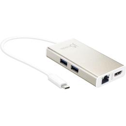 USB-Хаб j5create JCA374-N, USB Type-C 5-в-1 (JCA374-N)