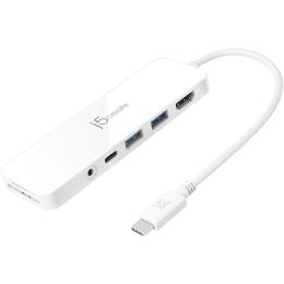 USB-Хаб j5create JCD373-N, USB Type-C 5-в-1 (JCD373-N)