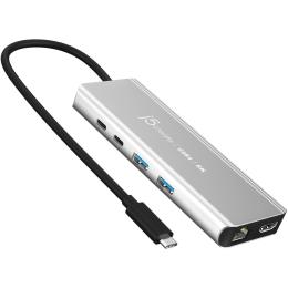USB-Хаб j5create JCD403-N, Type-C 6-в-1 (JCD403-N)