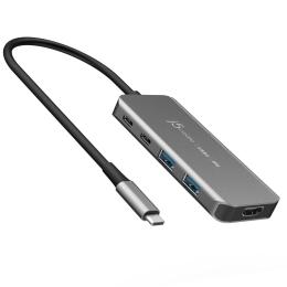 USB-Хаб j5create JCH453-N, USB Type-C 5-в-1 (JCH453-N)