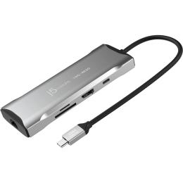 USB-Хаб j5create JCD393-N, USB Type-C 7-в-1 (JCD393-N)