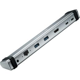USB-Хаб Canyon DS-6 Multiport Docking Station with 7 ports: 2*Type C+1*HDMI+2*USB3.0+1*RJ45+1*audio 3.5mm, I (CNS-TDS06DG)