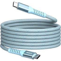 Кабель Verbatim 100 Вт /USB-C–USB-C /120 см-блакитний (31856)