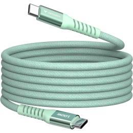 Кабель Verbatim 100 Вт /USB-C–USB-C /120 см-зелений (31855)