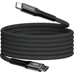 Кабель Verbatim 60 Вт /USB-C–USB-C /120 см-чорний (31859)