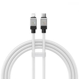 Кабель Baseus Lightning CoolPlay Series USB-C to Lightning 20W 1m White (CAKW000002)