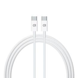 Кабель ArmorStandart ABMM093 USB-C to USB-C Cable 1m white (ARM63471)