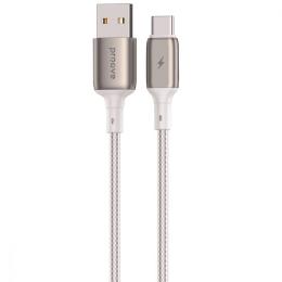 Кабель Proove Dense Metal USB to Type-C 3A (2m) white (CCDM20001222)