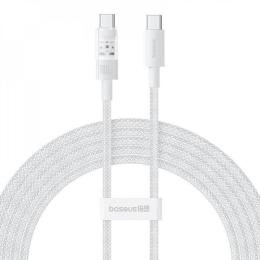 Кабель Baseus Gem Fast-Charging Type-C to Type-C 100W 2m white (P10373000211-01)
