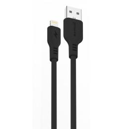 Кабель Proove Rebirth USB to Lightning 2.4A (1m) black (CCRE60001101)