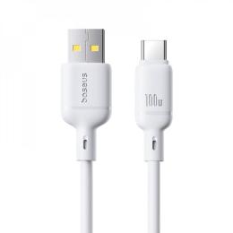 Кабель Baseus Silky Series Fast Charging Type-C 100W (1m) white (P10377703213-00)