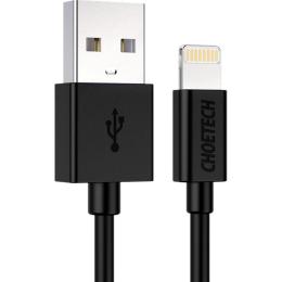 Кабель Choetech Lightning USB 2.0 AM to Lightning 1.8m Black (IP0027-BK)