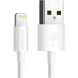 Кабель Choetech Lightning USB 2.0 AM to Lightning 1.8m White (IP0027-WH)
