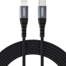 Кабель Choetech Lightning USB Type-C to Lightning 20W 2m Black (IP0041-BK)
