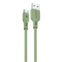 Кабель Proove Rebirth USB to Type-C 3A (1m) green (CCRE27001211)