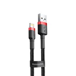 Кабель Baseus Cafule Lightning 1.5A (2m) red/black (CALKLF-C19)